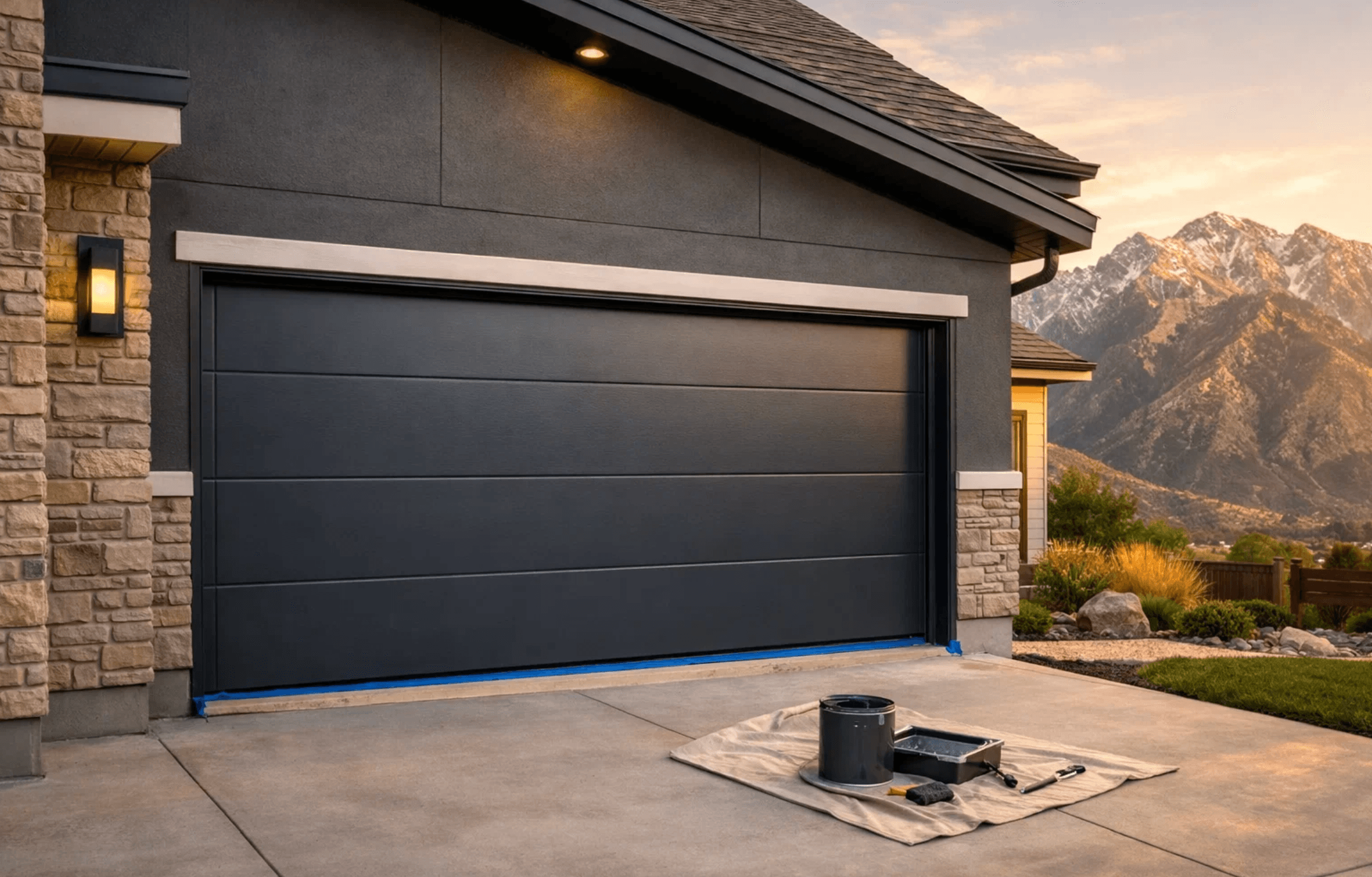 Utah Garage Door Painting