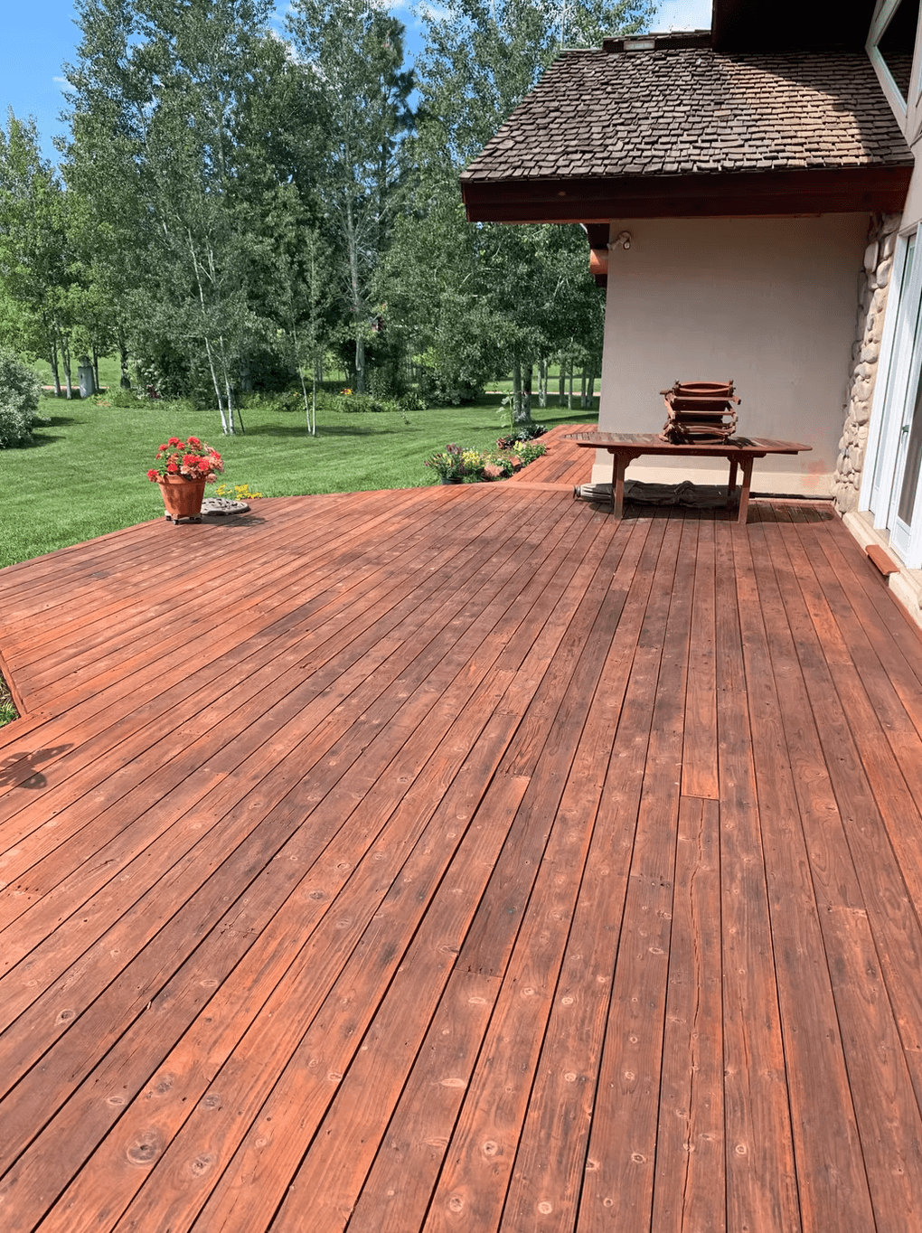 Deck Staining