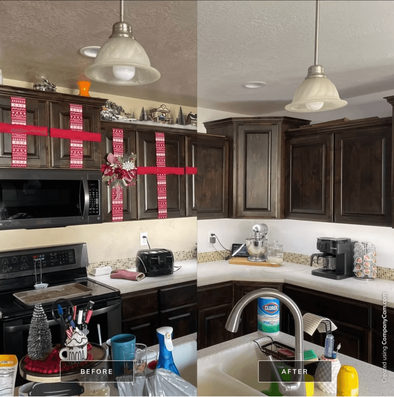 Cabinet refinishing service