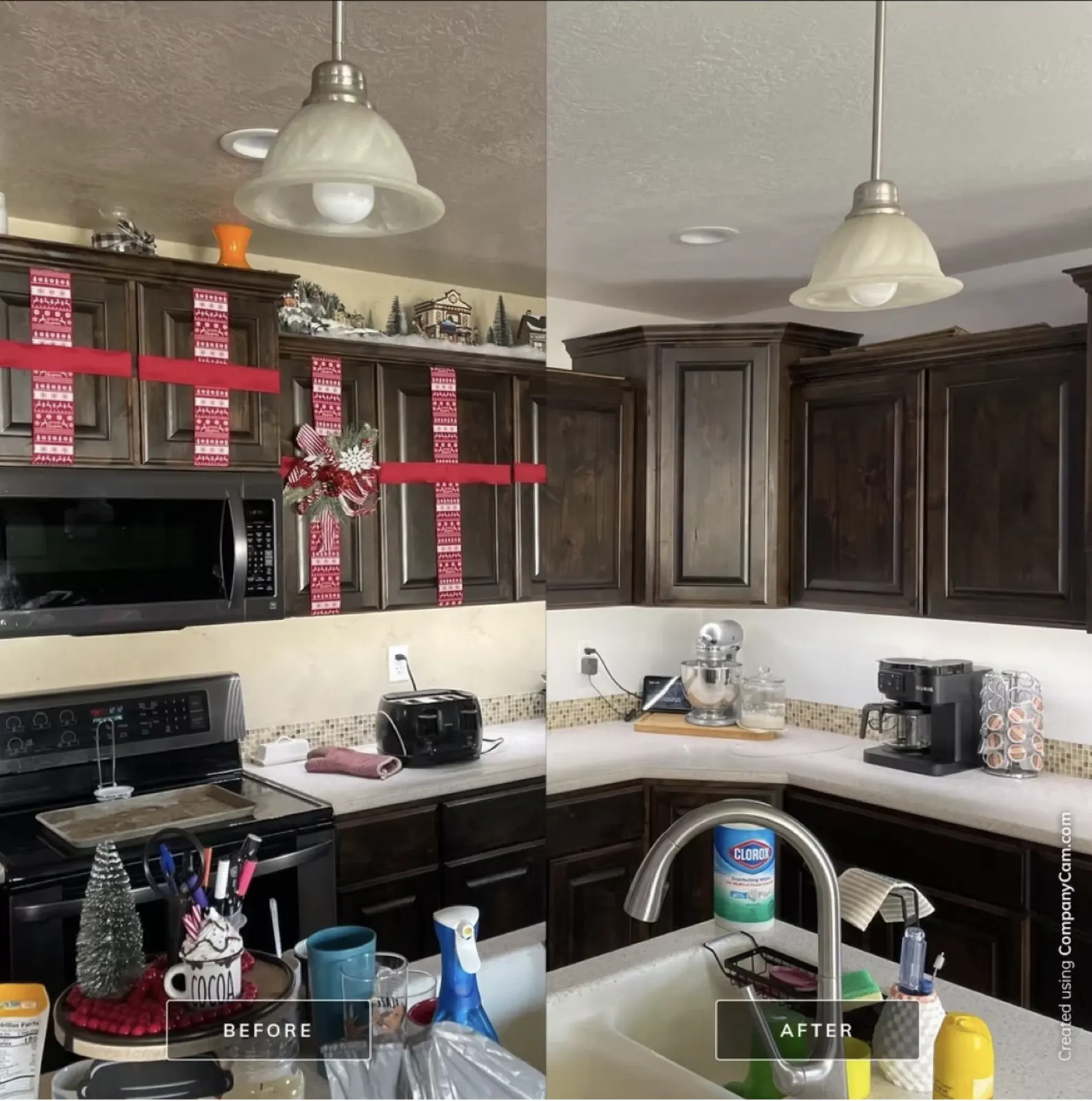 Cabinet refinishing service