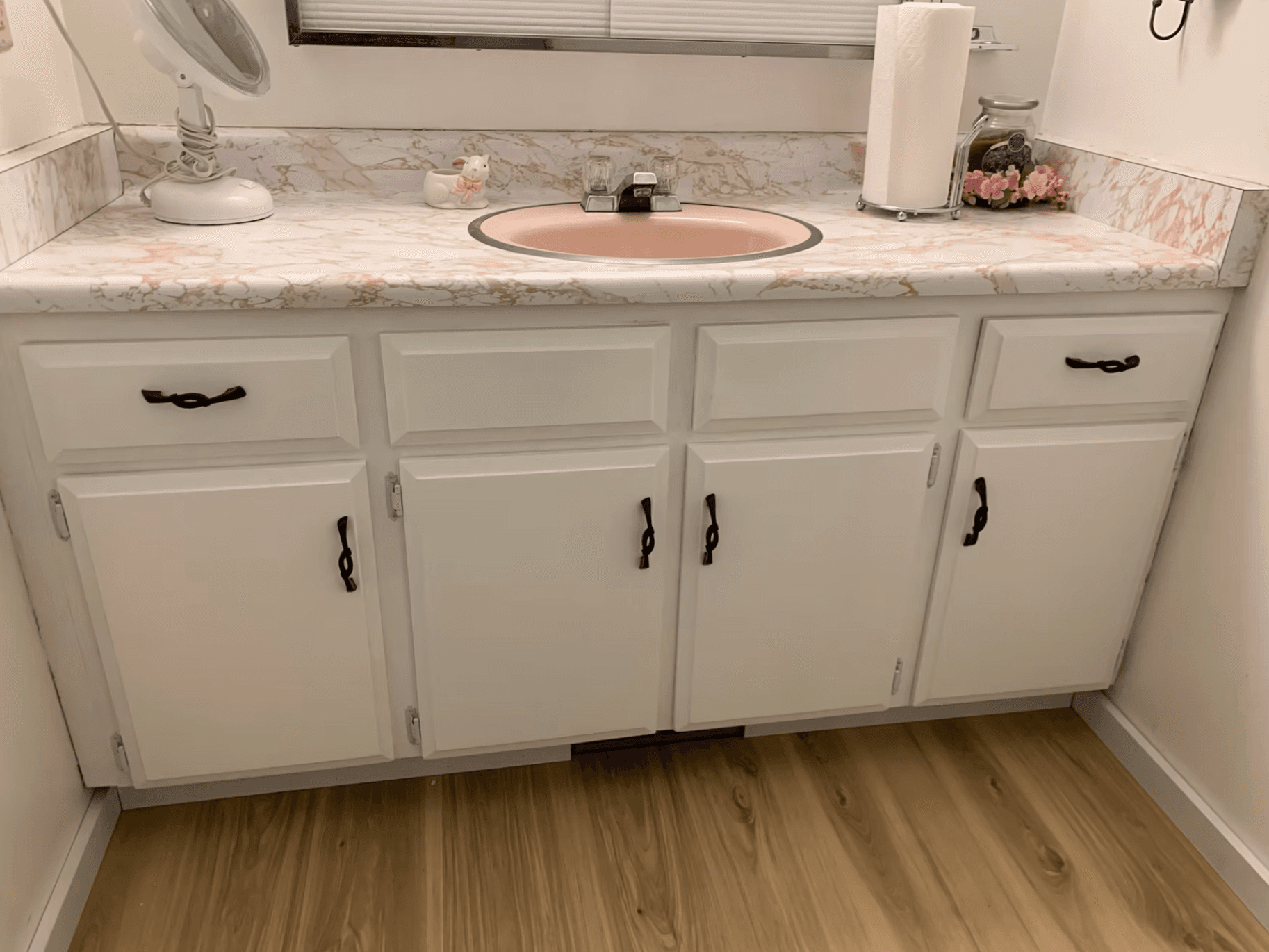 Bathroom Counter Repaint