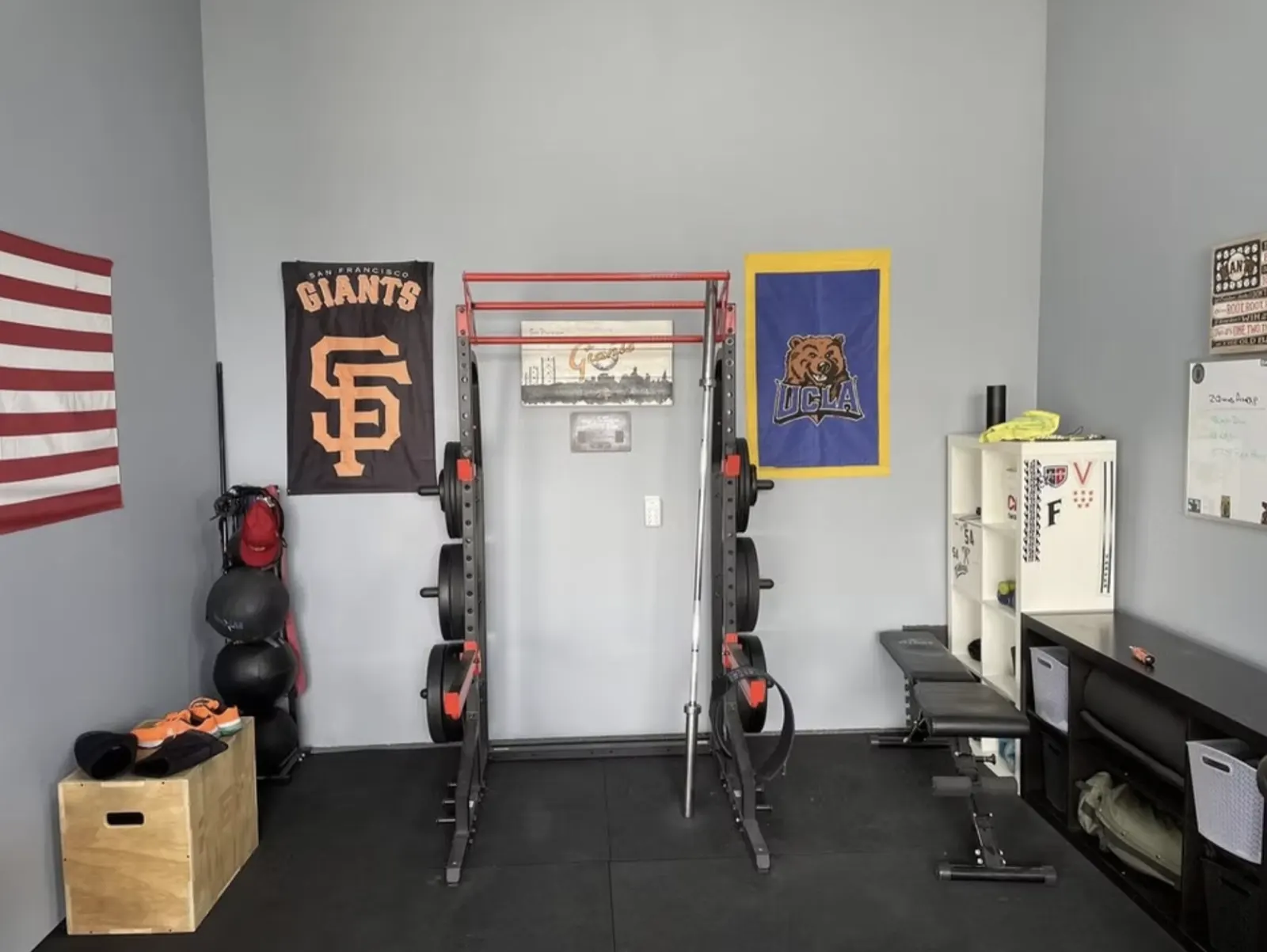Home Gym Interior Painting