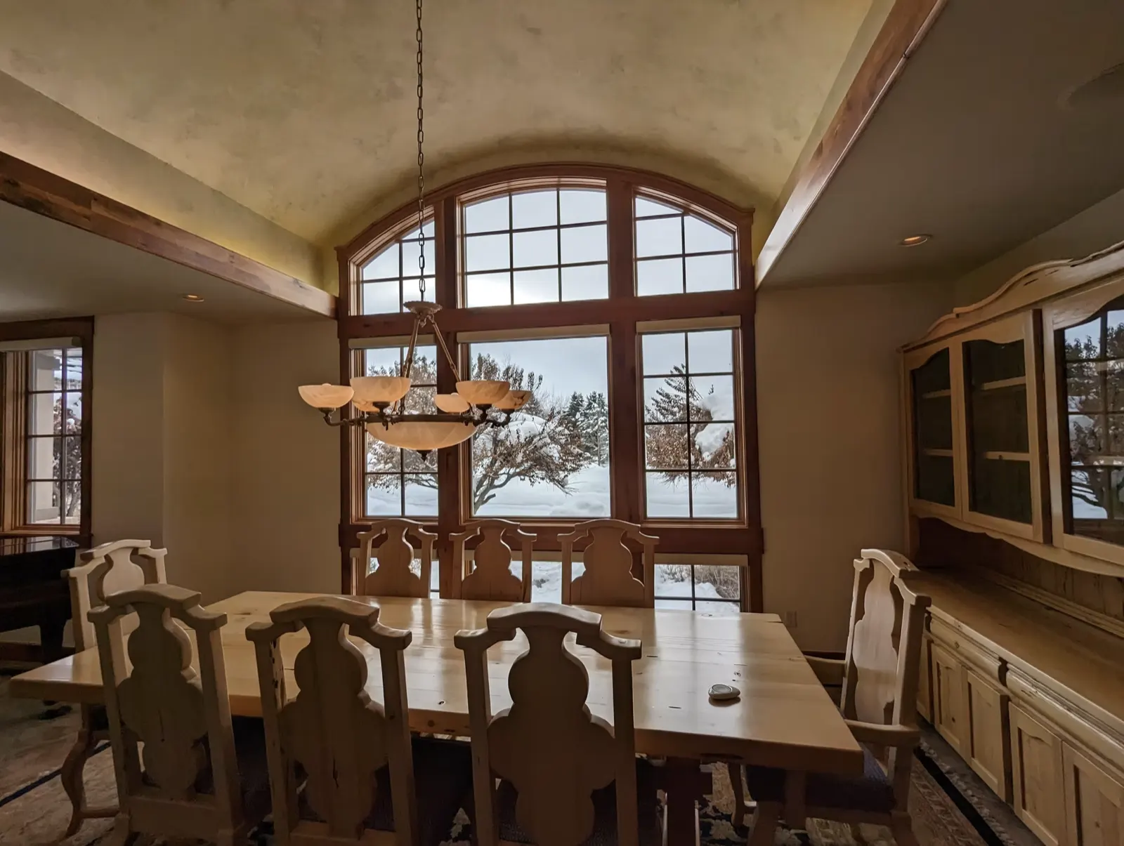 Dining Room Restain
