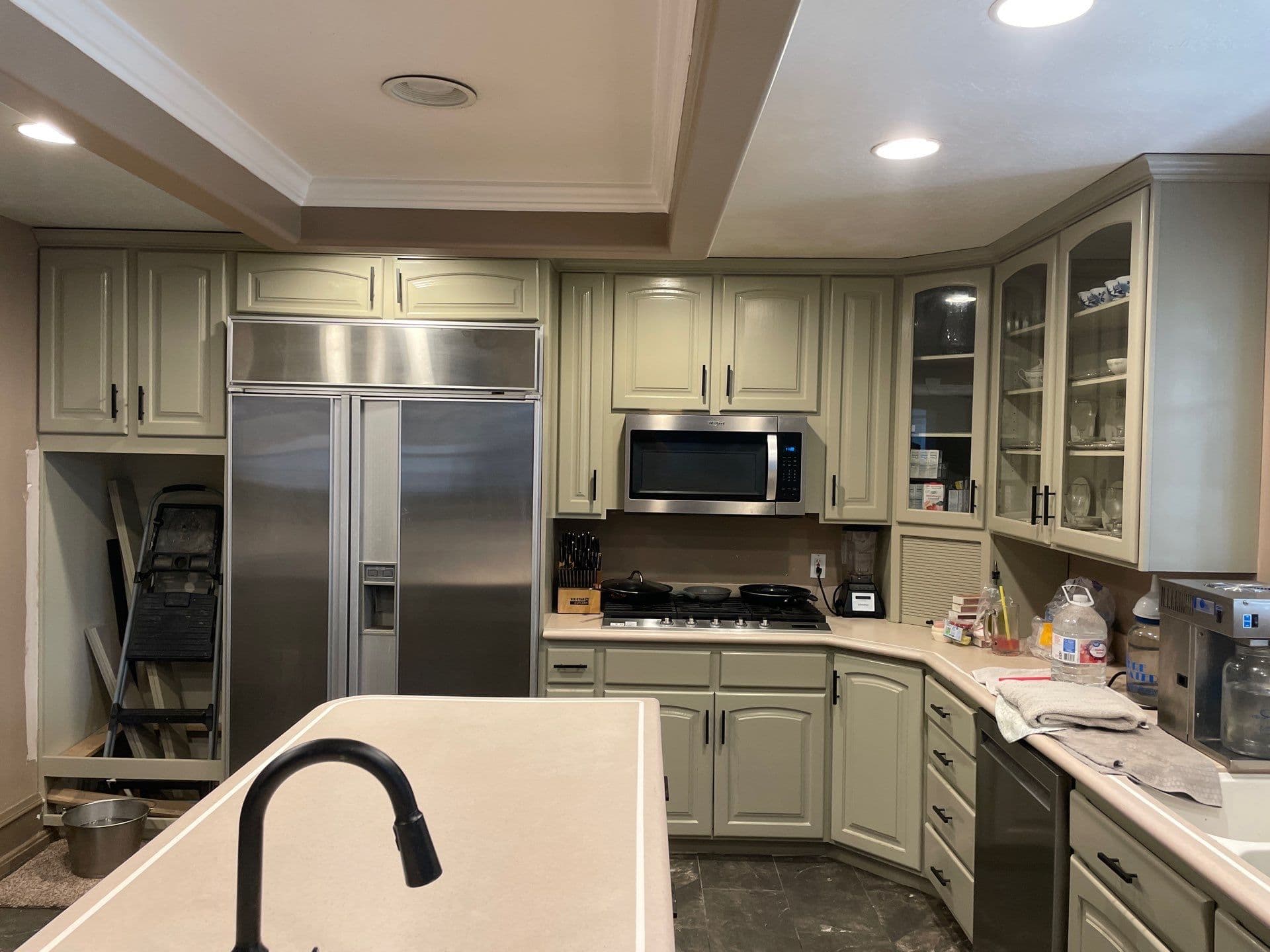 Sage Green Kitchen Cabinets