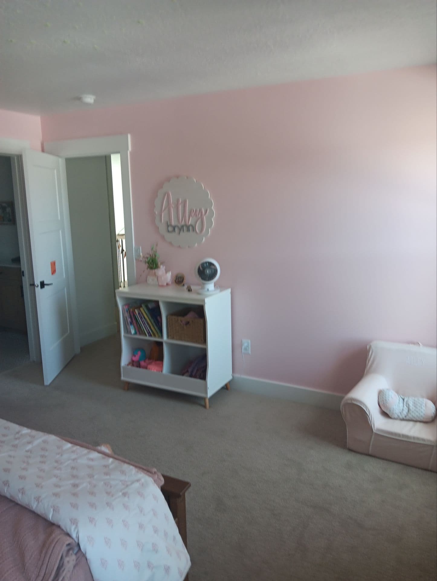 Pink Bedroom Interior Paint