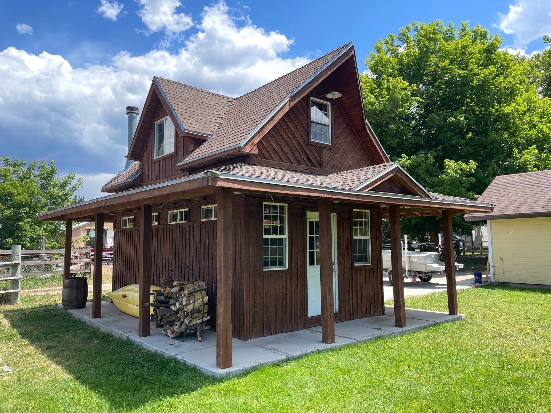 Exterior Cabin Stain