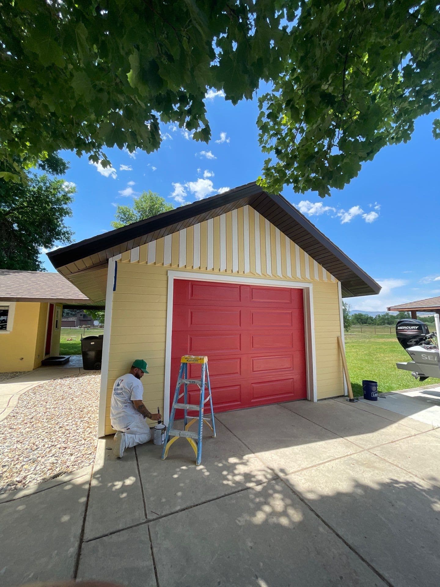 Exterior Garage Paint