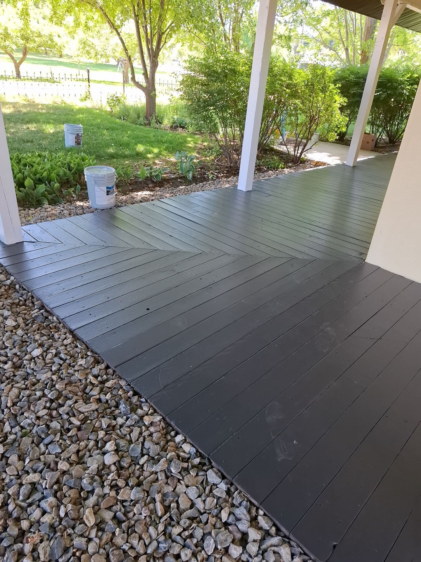Exterior Porch Stain
