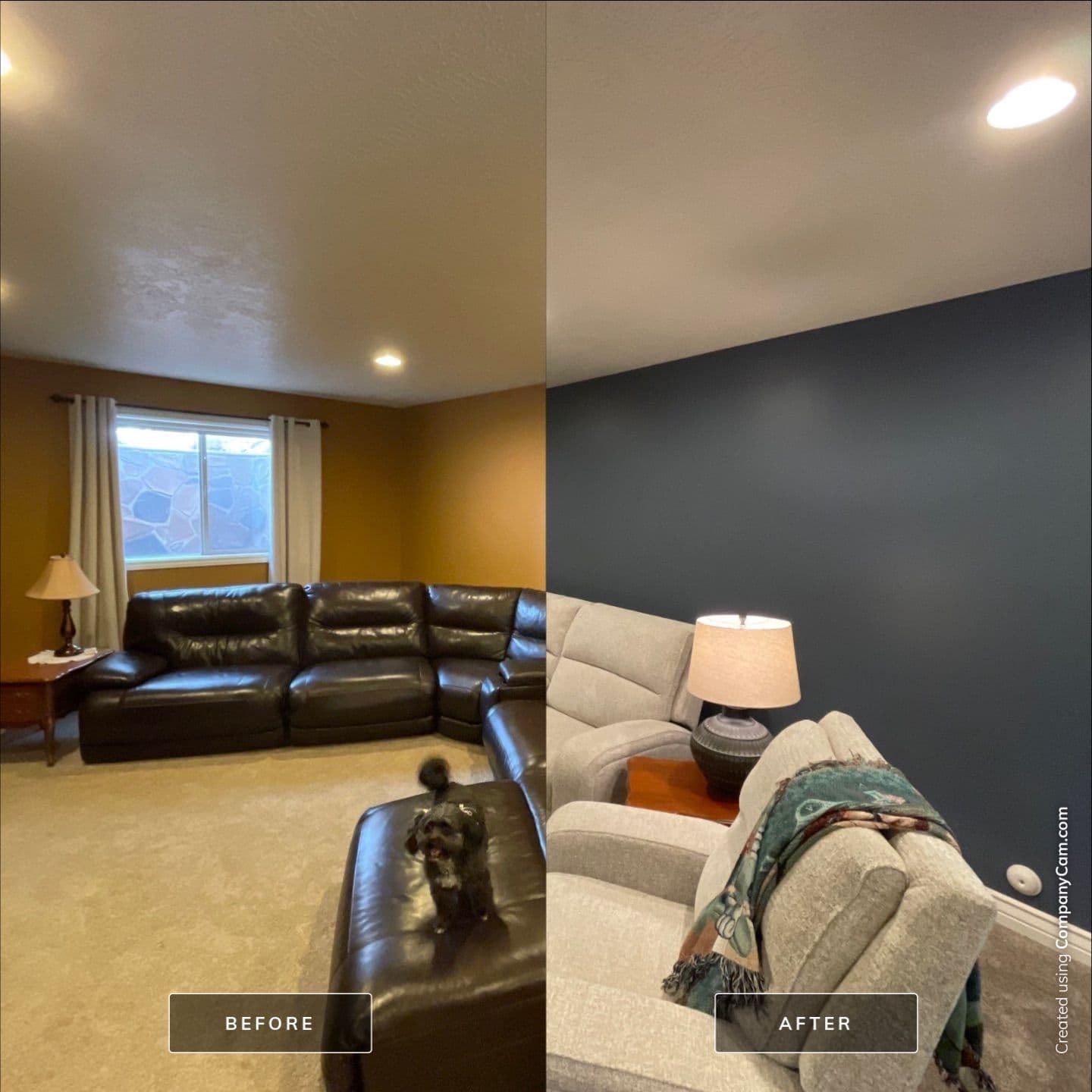 Living Room Painting Utah