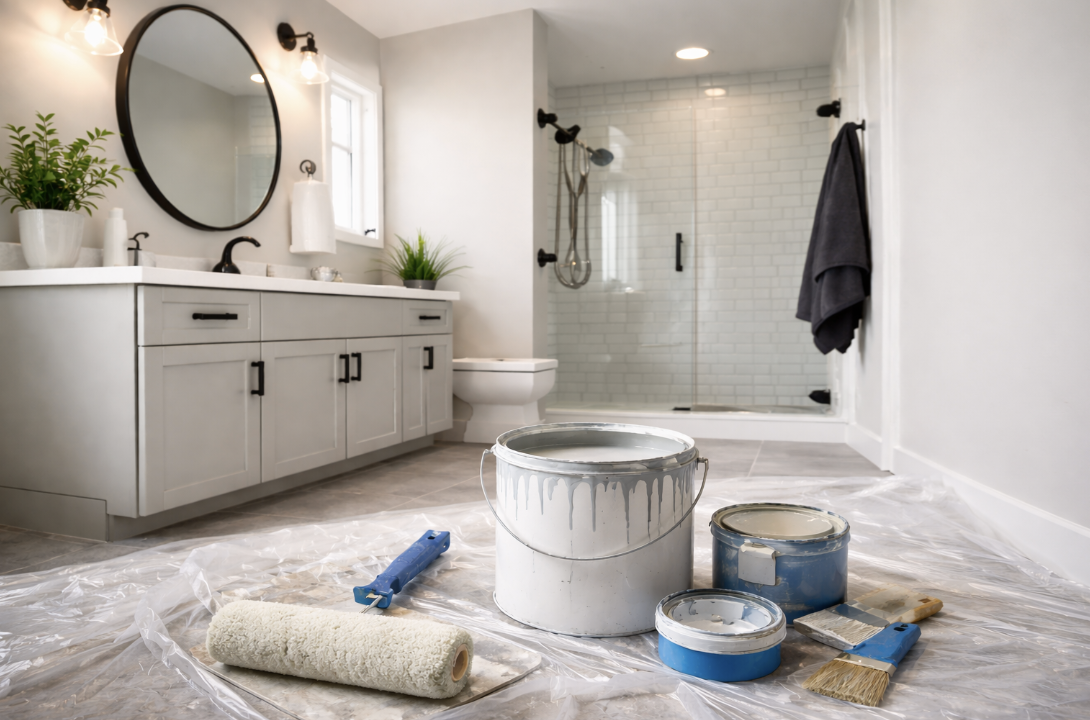 Bathroom Painting in Utah: Moisture, Ventilation, and Paint Selection