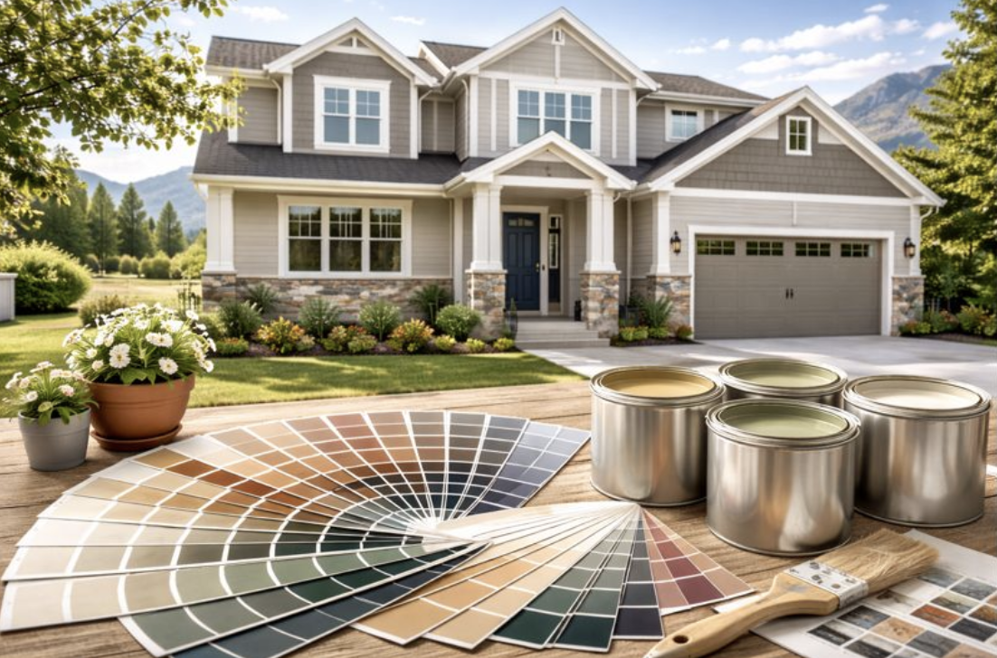 Best Exterior Paint Colors for Utah Homes in 2026: What Holds Up and Looks Right